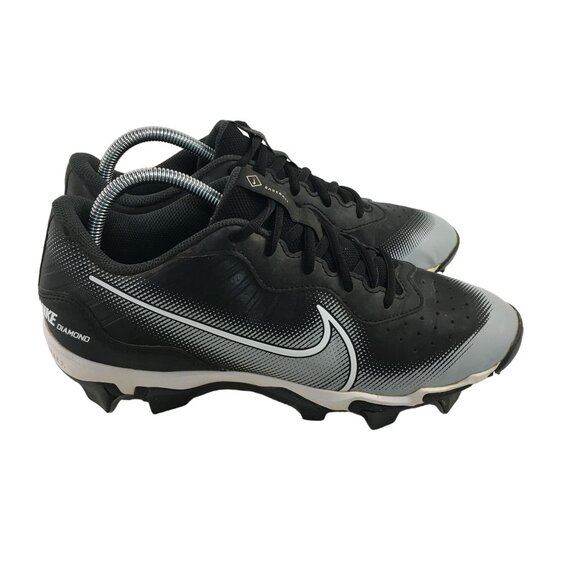 NIKE ALPHA HUARACHE KEYSTONE 4 DIAMOND FAST FLEX BLACK BASEBALL CLEATS DJ6524-01 - Picture 3 of 8